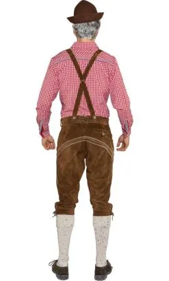 PANTALON TYROLIEN CUIR -w10070