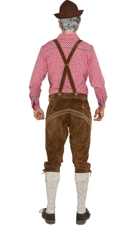 PANTALON TYROLIEN CUIR -w10070