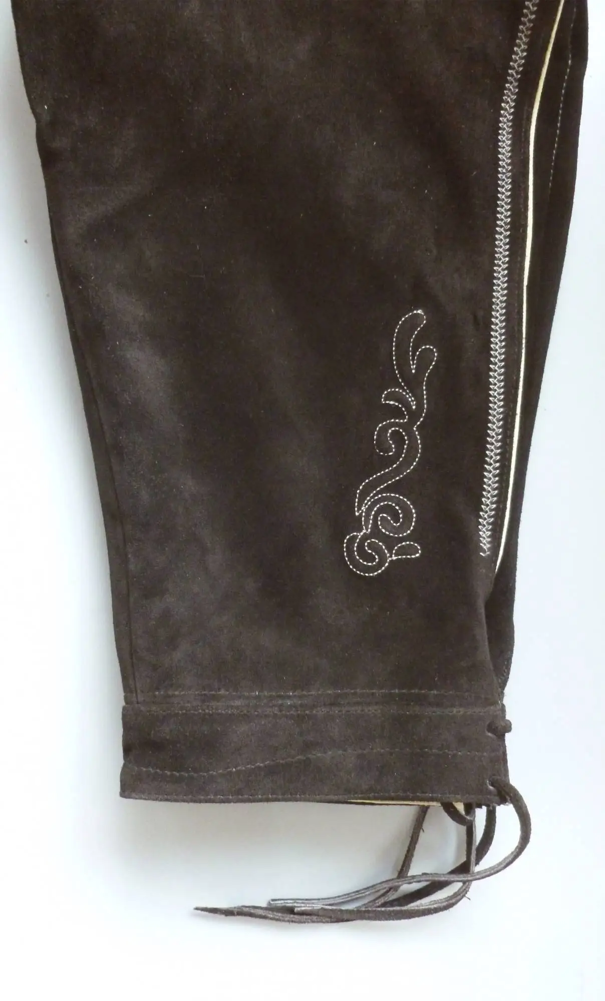 PANTALON TYROLIEN CUIR -w10070 – Image 2