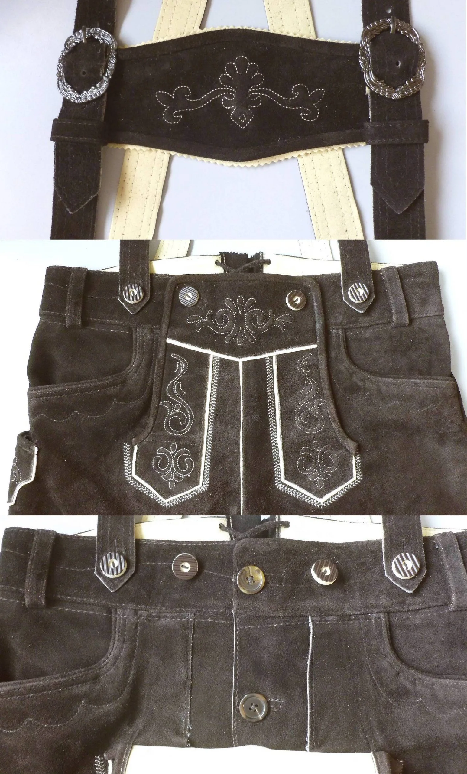 PANTALON TYROLIEN CUIR -w10070 – Image 3