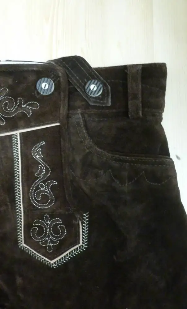 PANTALON TYROLIEN CUIR -w10070 – Image 4