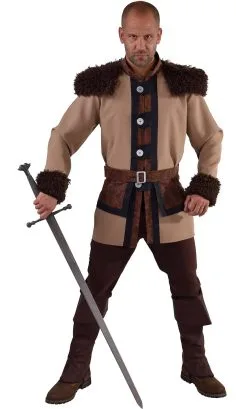 COSTUME DE VIKING HOMME GRANDE TAILLE -w10094