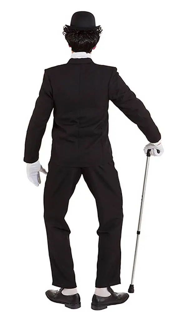 COSTUME DE CHARLOT EN GRANDE TAILLE HOMME -w10113 – Image 2