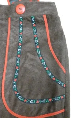 CULOTTE TYROLIENNE GRANDE TAILLE -w10114