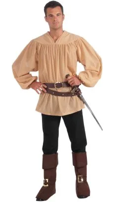 CHEMISE MÉDIÉVALE HOMME -w10195