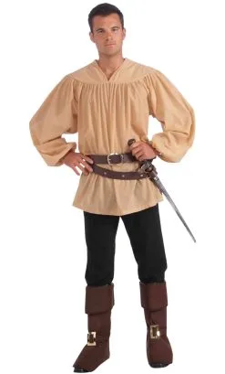 CHEMISE MÉDIÉVALE HOMME XL - XXL -w10196