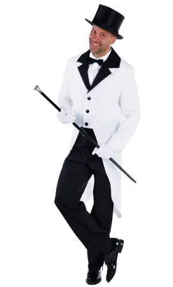 QUEUE DE PIE BLANCHE HOMME -w10208