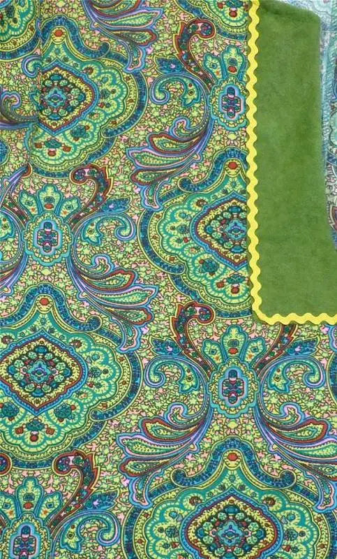 CHEMISE DE HIPPIE VERTE HOMME -w10235