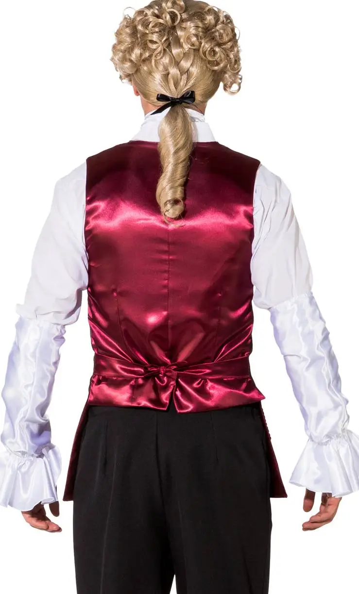 GILET DE MARQUIS BORDEAUX -w10292
