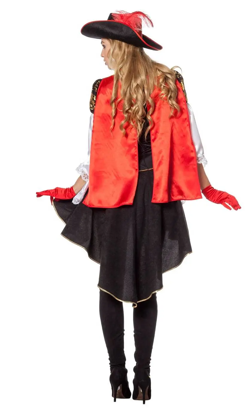 COSTUME MOUSQUETAIRE FEMME -w20067