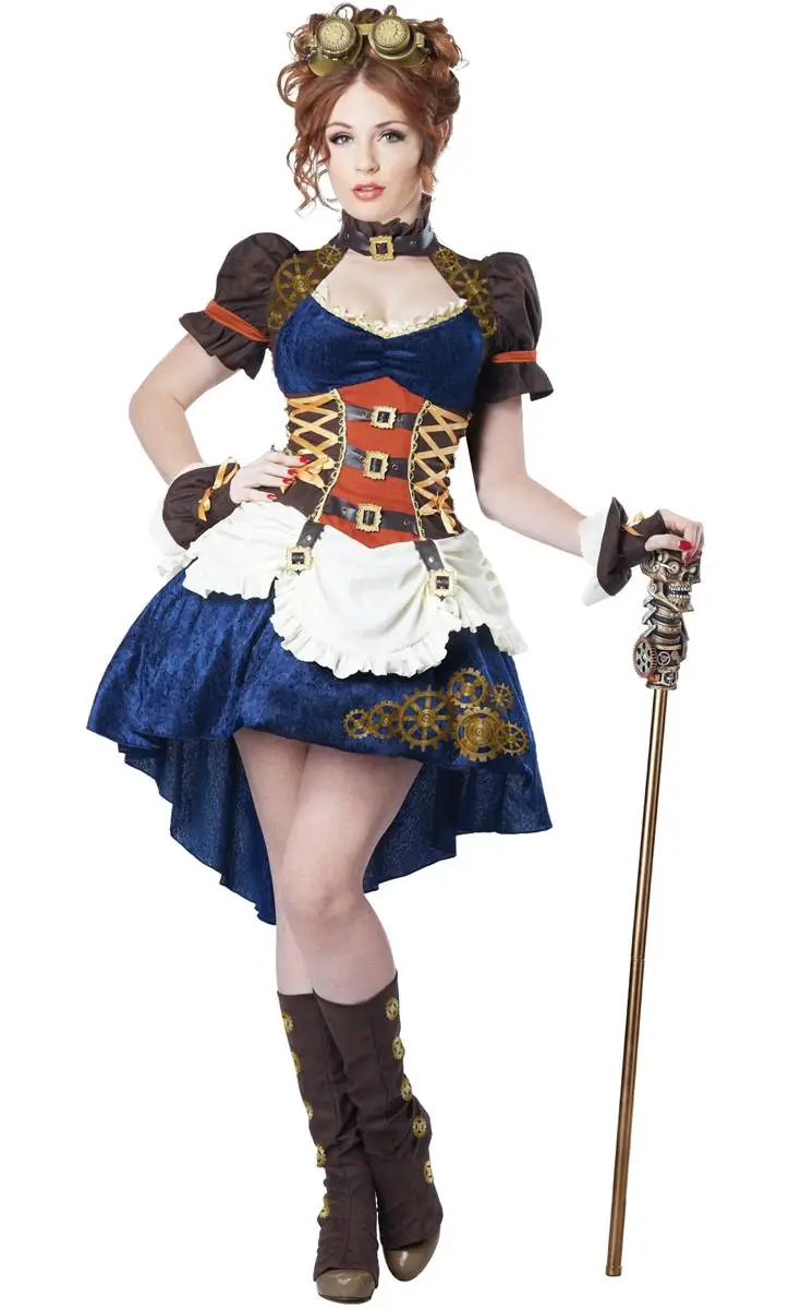 COSTUME STEAMPUNK FEMME -w20120 – Image 2