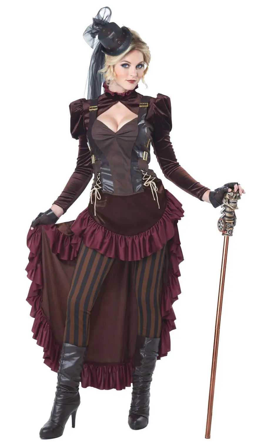 COSTUME STEAMPUNK POUR FEMME -w20122 – Image 3