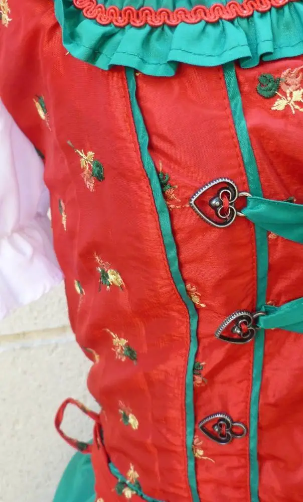 COSTUME TYROLIEN POUR FEMME -w20181