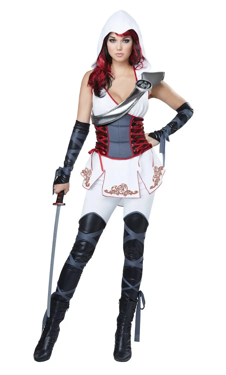 COSTUME NINJA FEMME -w20246 – Image 3