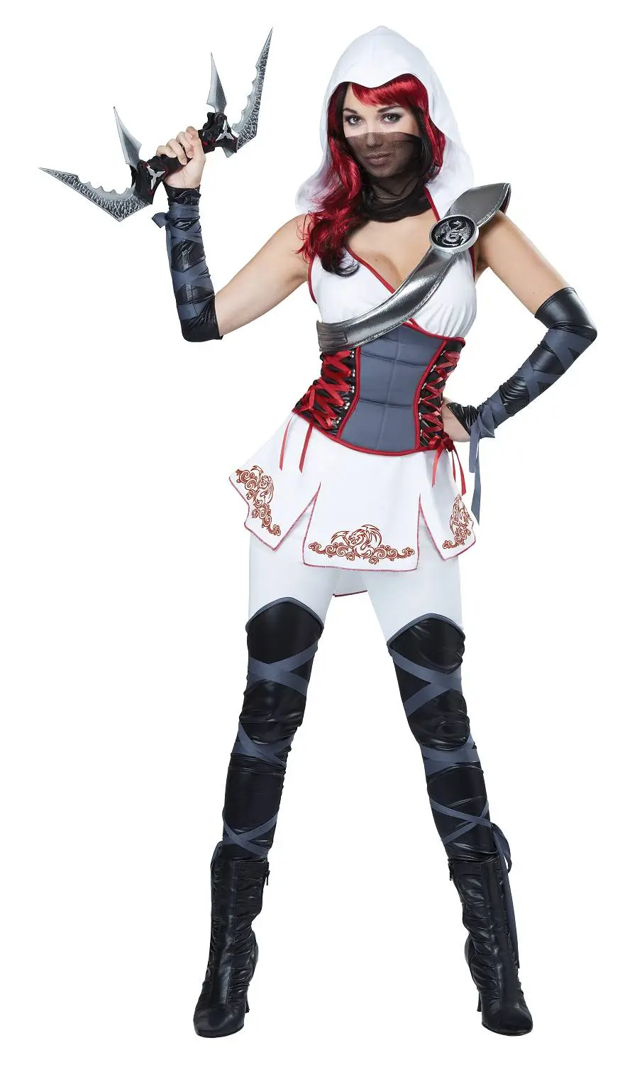 COSTUME NINJA FEMME -w20246 – Image 2