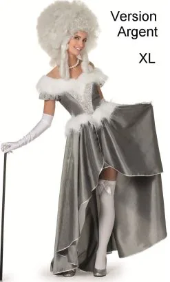 ROBE DE MARQUISE ROCOCO GRANDE TAILLE -w20276