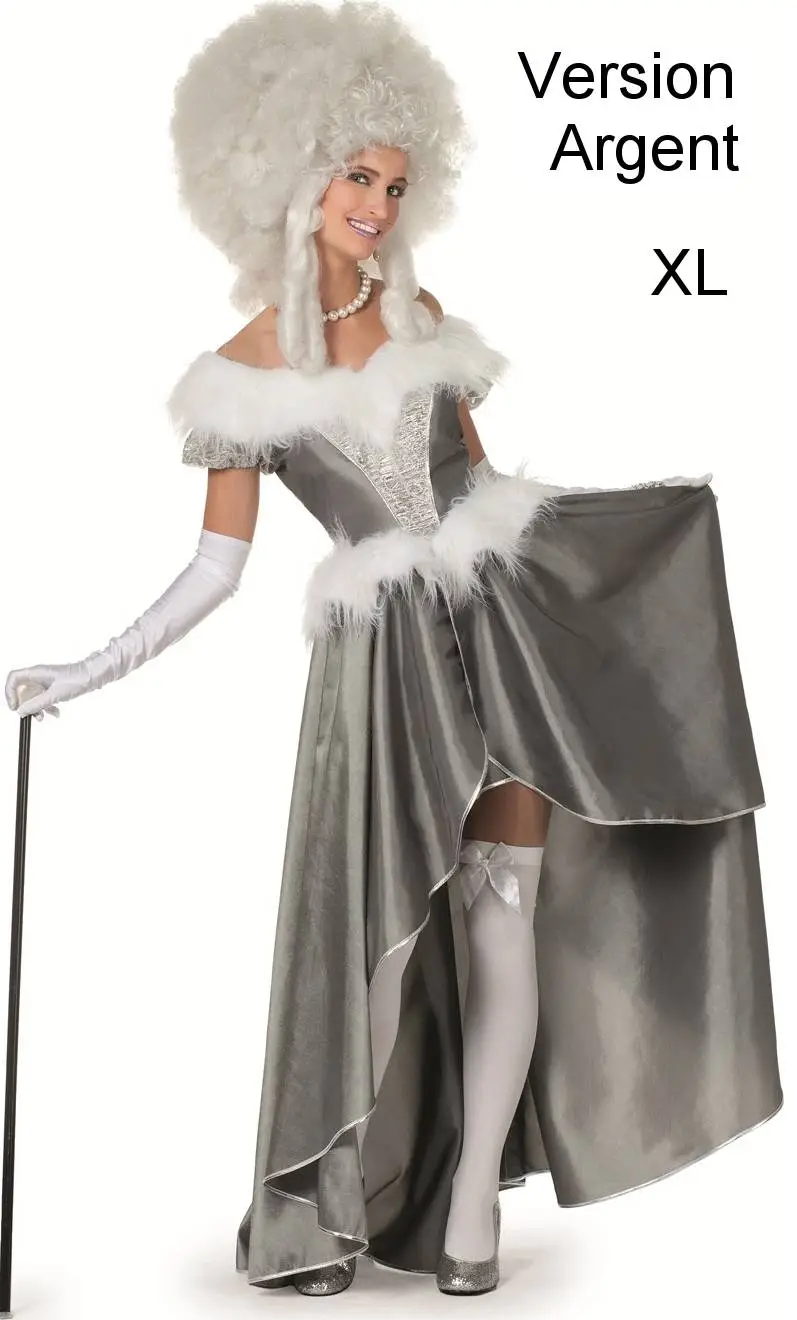 ROBE DE MARQUISE ROCOCO GRANDE TAILLE -w20276