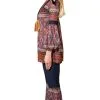 COSTUME HIPPIE FEMME -w20316