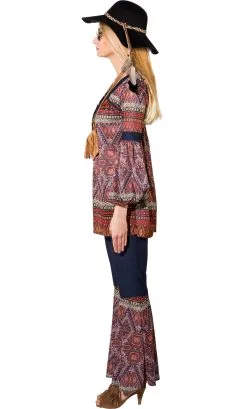 COSTUME HIPPIE FEMME -w20316